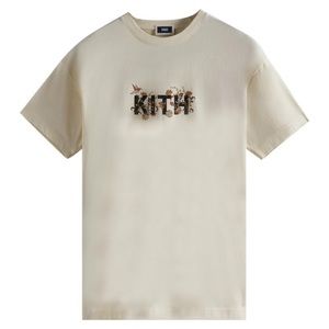 KITH Jacobean Logo Vintage T-Shirt, Sandrift 🤎